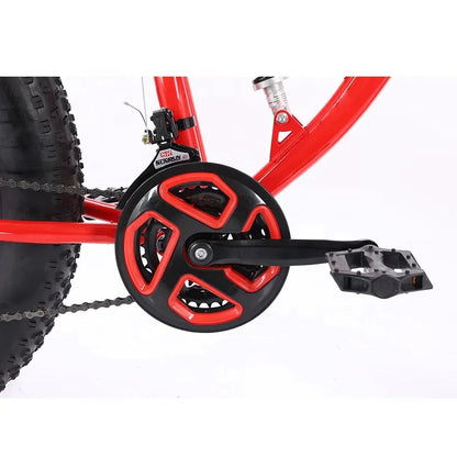 Customized Adult Mountain Cruiser – Affordable Wholesale Fat Tire Full Suspension Mountain Bike for Off-Road Adventures