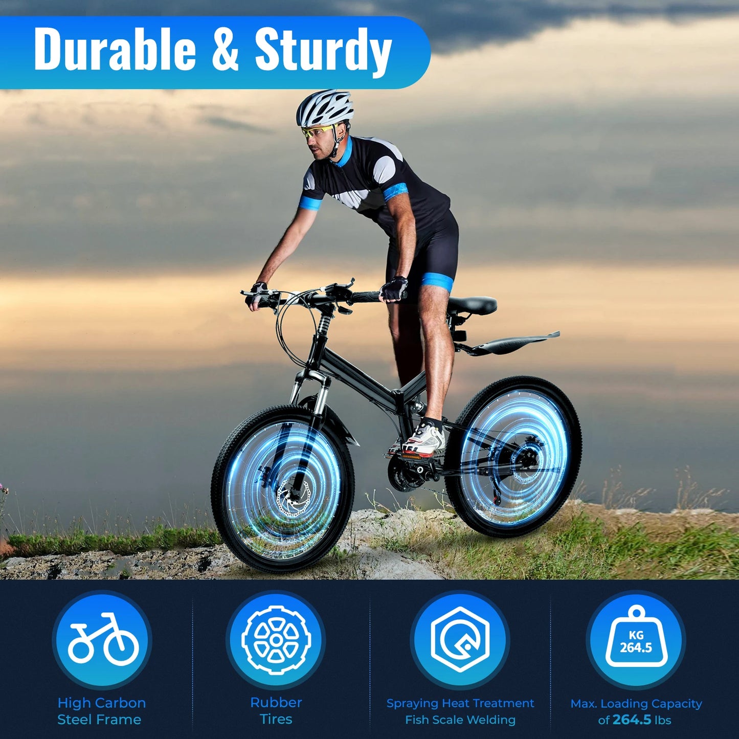 Ultimate Folding Mountain Bicycle