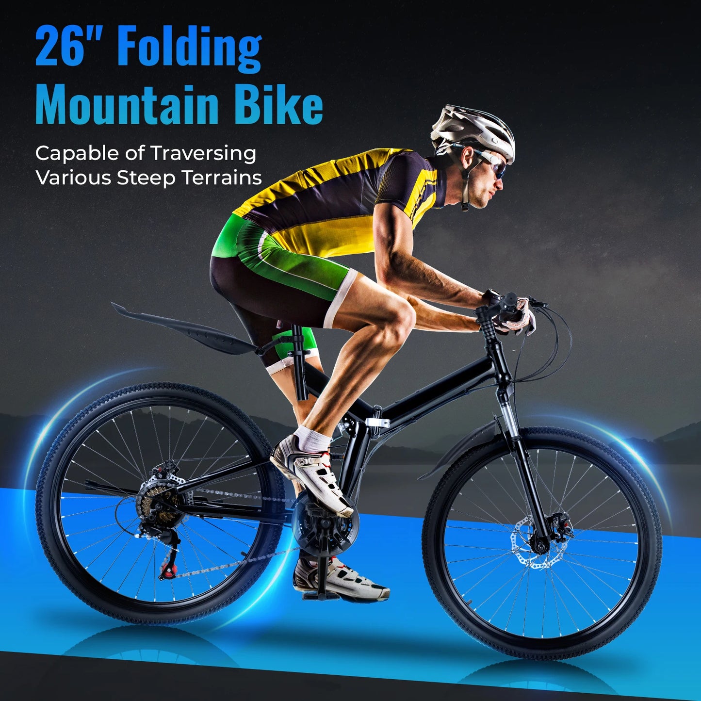 Ultimate Folding Mountain Bicycle