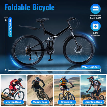 Ultimate Folding Mountain Bicycle